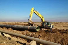 خط انتقال آبی طرح نهضت ملی مسکن شهر ایلام ۹۰ درصد پیشرفت داشته است