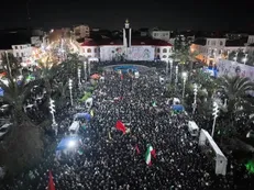 برگزاری مراسم سومین شب قدر در میدان شهرداری رشت با حضور هزاران نفر از خونخواهان رهبر شهید امت+فیلم