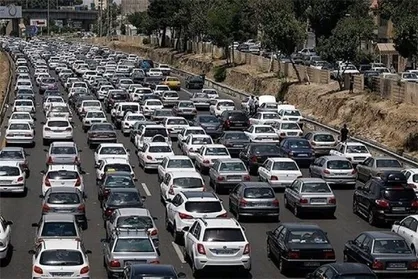 ترافیک سنگین در محور&zwnj;های هراز و کندوان/ تردد پرحجم خودرو در جاده فشم