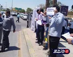تجمع دانشجویان بوشهری در اعتراض به ولنگاری های شهرداری بوشهر