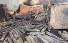سیلندر‌های گاز موجود در کانتینر‌ها که باعث انفجار می‌شدند