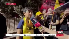 راه پدر شهیدم را ادامه می دهم و می‌گویم ما بر عهد خود با سید حسن نصرالله هستیم