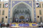 صبحگاه مشترک نیرو‌های مسلح در مسجد جمکران