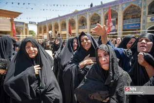 تشییع ۲ شهید حادثه تروریستی حرم شاهچراغ(ع)
پیکر مطهر شهدای حادثه تروریستی حرم شاهچراغ (ع) ساعت ۹ صبح چهارشنبه ۲۵ مرداد۱۴۰۲ از میدان شهدا تا حرم مطهر احمد بن موسی شاهچراغ (ع) شیراز تشییع شد.