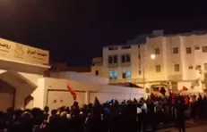 عزاداری جوانان بحرینی برای رهبر شهید