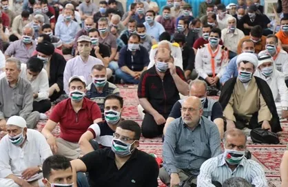 نماز جمعه حرم حضرت زینب (س) پس از ۳ ماه تعطیلی برگزار شد