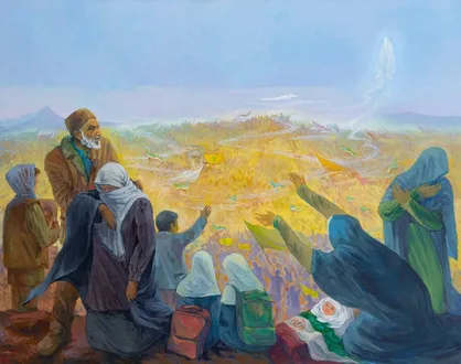 رونمایی از تازه&zwnj;ترین اثر عبدالحمید قدیریان با عنوان &laquo;در امتداد نور&raquo; هم&zwnj;زمان با تشییع رهبر شهید انقلاب