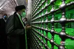 تجدید میثاق ابراهیم رئیسی با امام خمینی (ره) و شهدا
