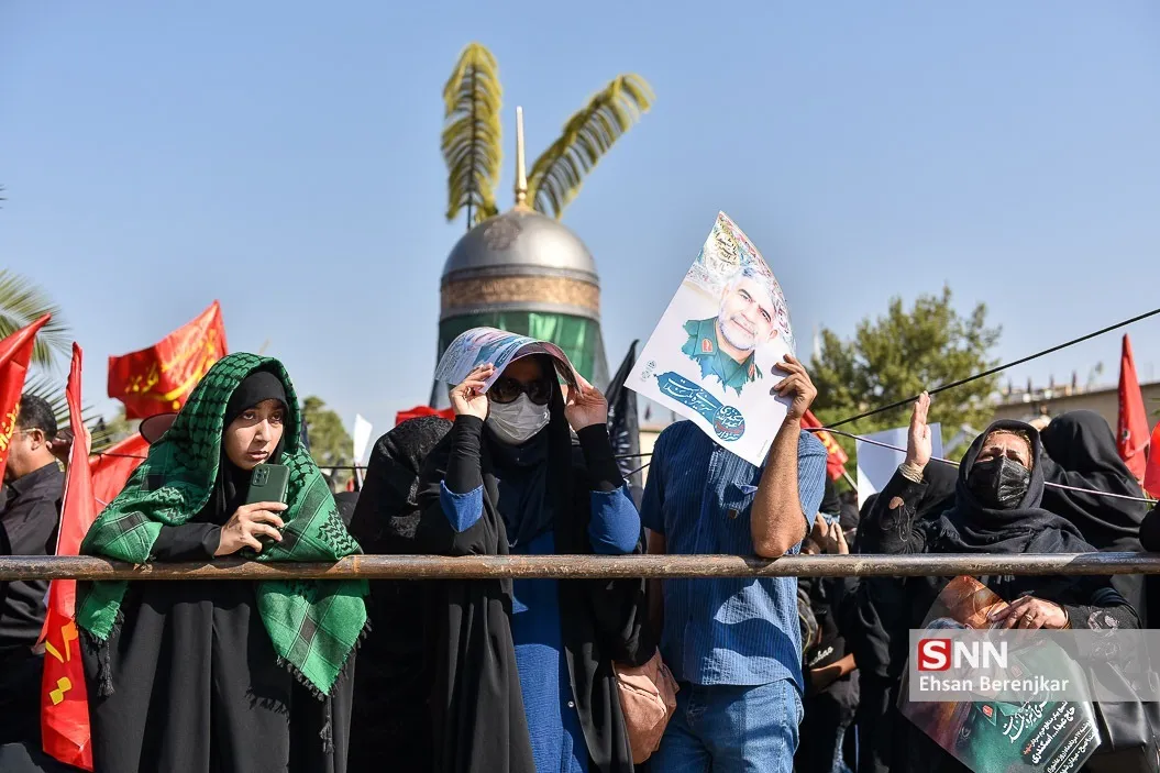 تشییع و خاکسپاری «شهید عبدالله اسکندری» در شیراز