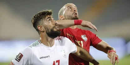 قهر بازیکن سوری قبل از دیدار با ایران کار دستش داد