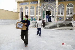 بسته بندی بسته های حمایتی آسیب‌ دیدگان کرونا در قم