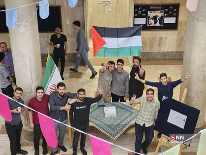 شادکامی دانشجویان و حمایت از عملیات &laquo;طوفان الاقصی&raquo;