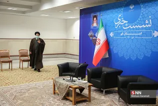نشست خبری رئیس جمهور در قم