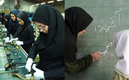 معلم و کارگر ستون فقرات عرصه&zwnj;ی فرهنگ و اقتصاد هستند