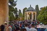 تحویل سال 1401 شمسی در حافظیه شیراز