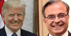 دیدار سفیر پاکستان با رئیس جمهور آمریکا