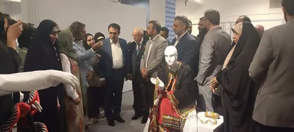 سیزدهمین جشنواره بین&zwnj;المللی مد و لباس فجر در مجموعه فرهنگی هنری آسمان آغاز به کار کرد