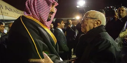 محمد بن&zwnj;سلمان، وارد تونس شد