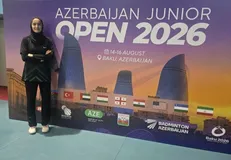 صعود نماینده بدمینتون ایران به جمع چهار نفر برتر اوپن جوانان آذربایجان