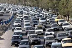 ترافیک سنگین در محورهای شمالی