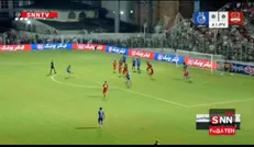 فیلم گل اول استقلال به نساجی توسط آزادی