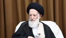 واپسین لحظات آیت الله شبیری زنجانی رحمه الله علیه در آستانه عروج ملکوتی + عکس