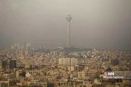 هوای تهران برای گروه&zwnj;های حساس ناسالم است