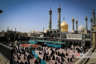 عزای تاسوعا در حرم کریمه اهل‌بیت(س)