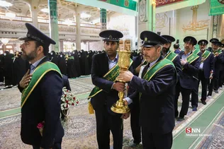 آئین خطبه خوانی خادمان 