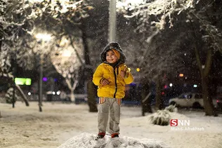 بارش برف در تهران