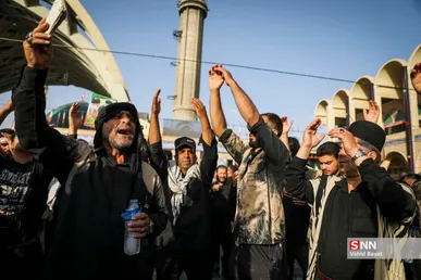 شعار عزادران لرستانی در مصلی تهران: علمدار ولایت/ لرستان به فدایت + فیلم