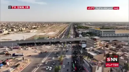 جاده&zwnj;ای از جنس عشق؛ تصاویری از زائرین اربعین در مسیر زیارت سیدالشهدا(ع)