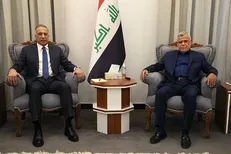 هادی العامری با نخست وزیر عراق رایزنی کرد