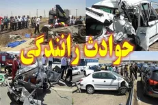 ۳۷ کشته و مصدوم در تصادف دو اتوبوس در جاده اسلام آباد غرب