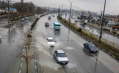ترافیک در آزادراه&zwnj;های تهران-کرج و کرج-قزوین