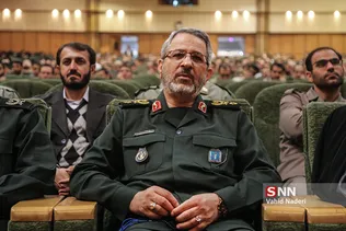 سردار غیب پرور مسئول سازمان بسیج مستضعفین 