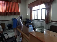 تمامی بخش‌های دانشگاه رازی به منظور پیشگیری از شیوع کرونا ضدعفونی می‌شوند