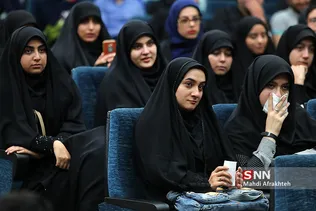 مراسم بدرقه زائران اربعین دانشگاه آزاد تهران جنوب