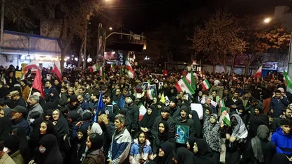 شعارهای مردم بجنورد هنگام شنیدن رهبری سید مجتبی خامنه&zwnj;ای