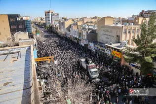 تشییع پیکر آیت‌الله صافی گلپایگانی(ره) 