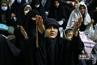 احیای شب ۲۱ در آستان امامزاده صالح (ع)