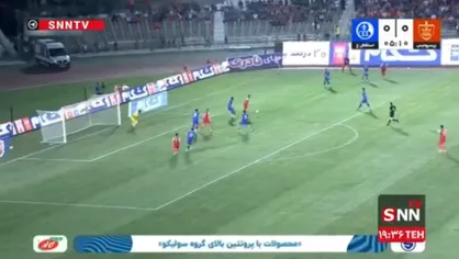 فیلم گل اول پرسپولیس به استقلال خوزستان توسط خدابنده&zwnj;لو