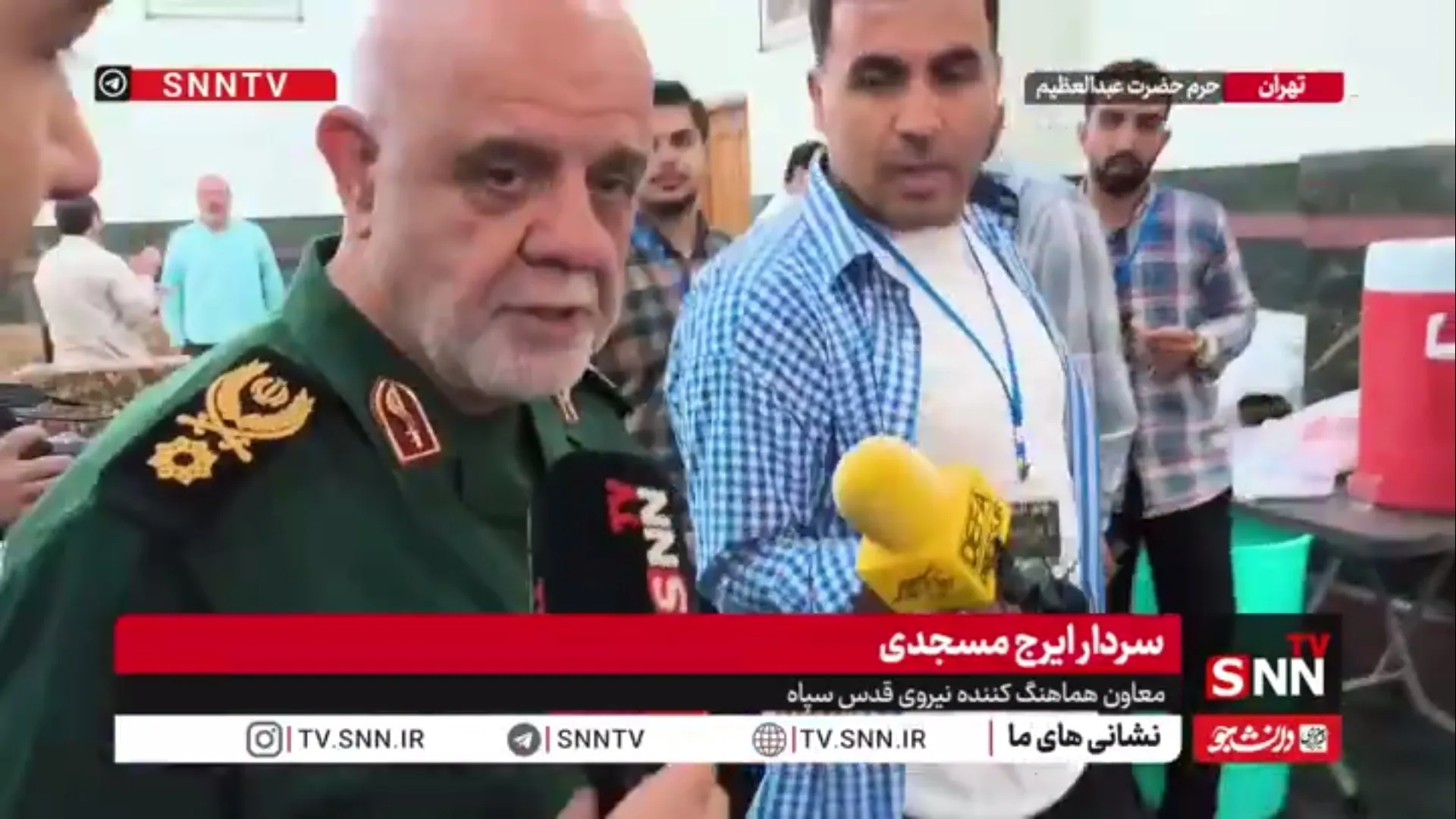 سردار مسجدی: ترامپ غلط کرده که گفته «تنگه ترامپ»؛ او چه کاره است؟!/ ترامپ هر روز چند دروغ می‌بافد