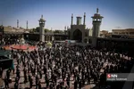عزای تاسوعا در حرم کریمه اهل‌بیت(س)