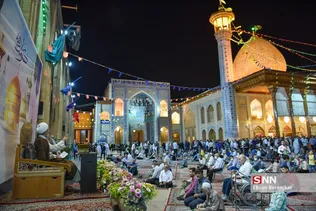 جشن میلاد امام رضا(ع) در حرم مطهر شاهچراغ(ع) شیراز