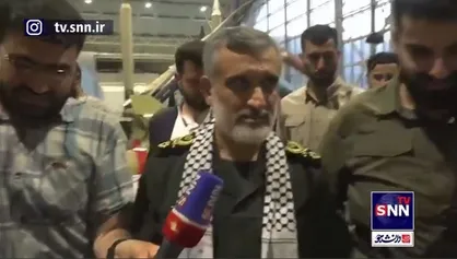 تایید حمله به پایگاه فوق سری اطلاعاتی هرمون در جبل الشیخ در شب عملیات وعده صادق توسط سردار حاجی زاده