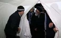 ابلاغ پیام همدردی رهبر معظم انقلاب به زلزله زدگان آذربایجان شرقی