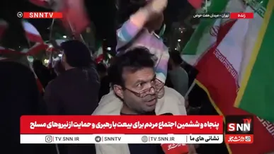 شهروند تهرانی: مهم‌ترین نکته در حفظ انسجام ملی، توجه به گفته‌های مقام معظم رهبری است + فیلم