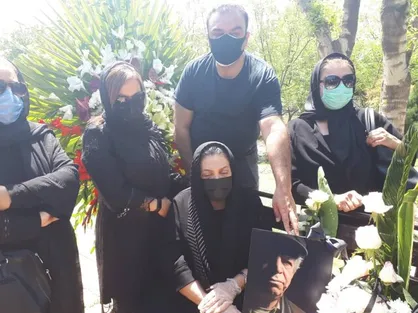 محسن قاضی&zwnj;مرادی در قطعه هنرمندان آرام گرفت