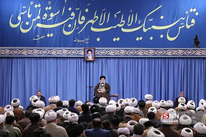 جلسه درس خارج فقه رهبر معظم انقلاب